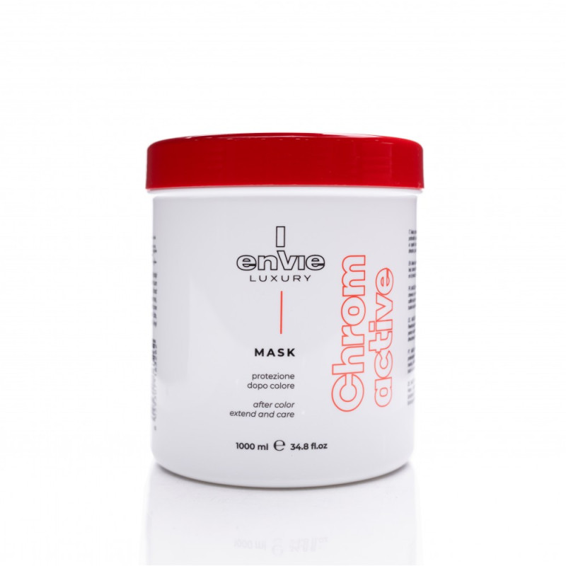 Маска для фарбованого волосся ENVIE Sublime CROMACTIVE 1000ml для захисту кольору з екстрактом гранату