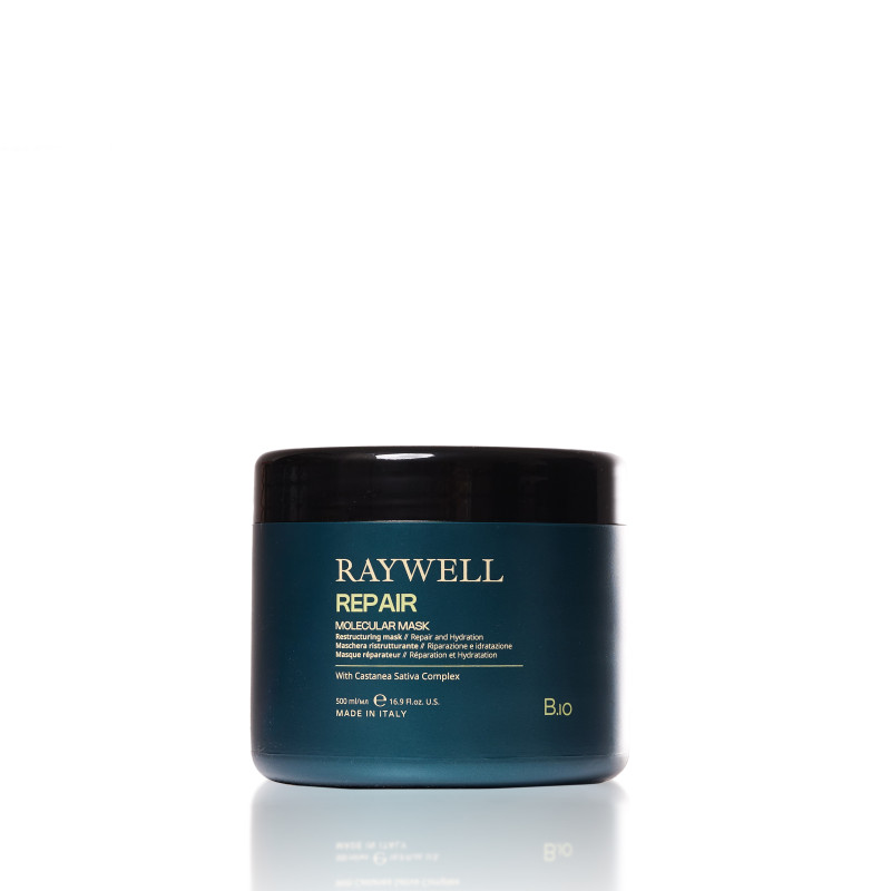 Маска для реконструкції пошкодженого волосся RAYWELL B.IO REPAIR 500ml