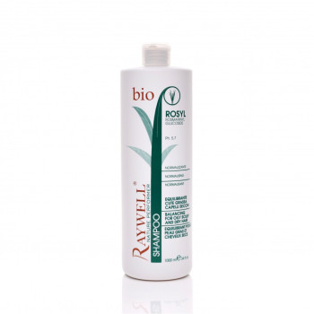 Шампунь для жирного волосся нормалізуючий Raywell bio ROSYL 1000ml